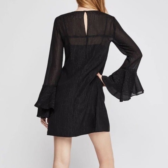 NWT {BCBGeneration} Black Sparkle Dress Size‎ Small - Picture 2 of 10